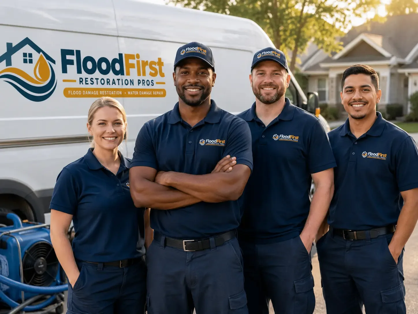 Flood Damage Restoration company in Amma, WV
